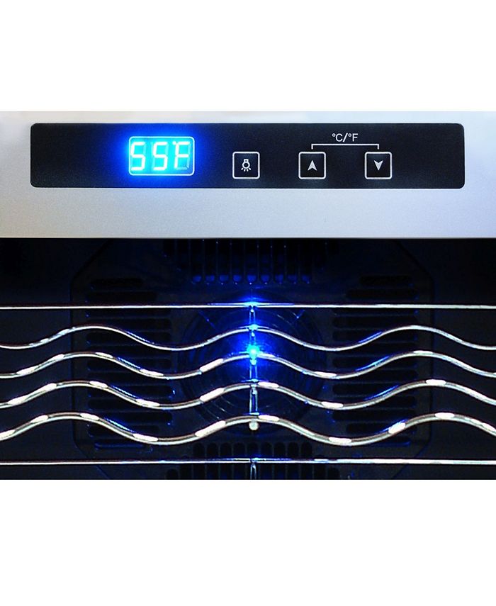 Vinotemp 28Bottle SilverTone Compressor Unit Macy