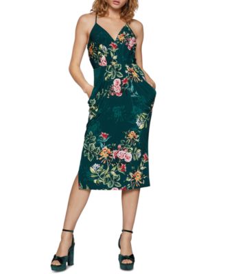 BCBGeneration Floral Print Midi Dress Macy s