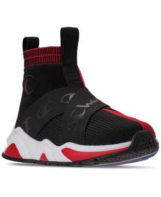 champion shoes red and black