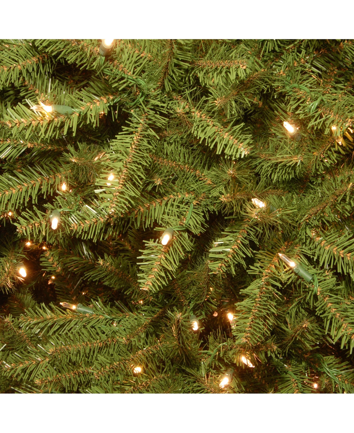National Tree Dunhill Fir Slim Tree with 500 Clear Lights