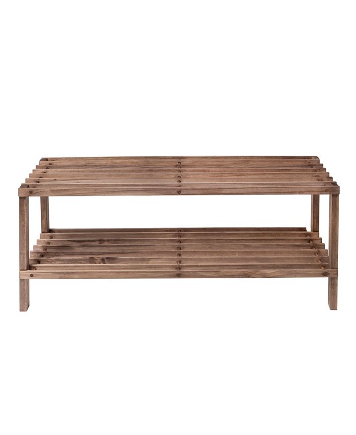 Honey Can Do 2Shelf Shoe Rack, Espresso Macy's