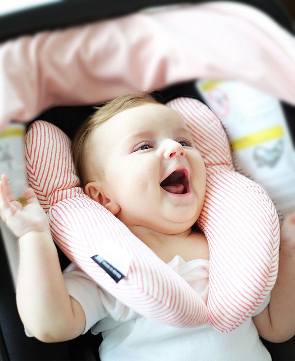 Perry Mackin Certified Organic Cotton Baby Neck Pillow ...