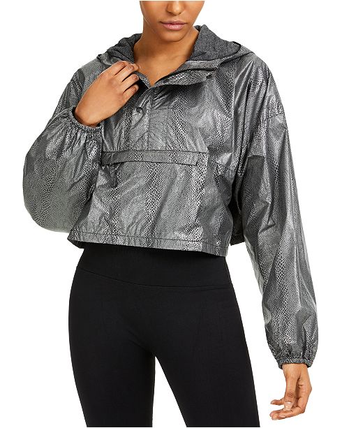 Free People Fp Movement Diamond Back Reflective Jacket