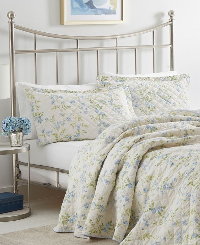 Laura Ashley Fawna Quilt Set, King Macy's