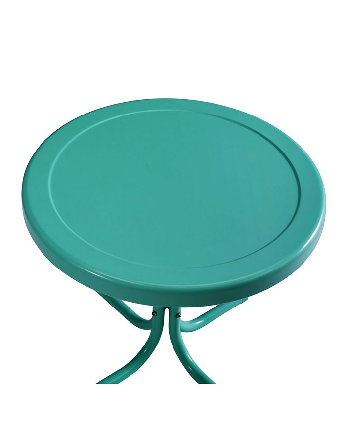 Crosley Retro Metal Side Table Macy's