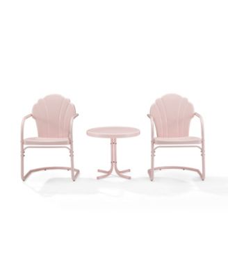 Tulip 3 Piece Metal Conversation Seating Set