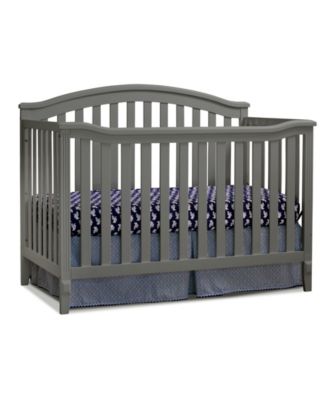 berkley round top panel crib