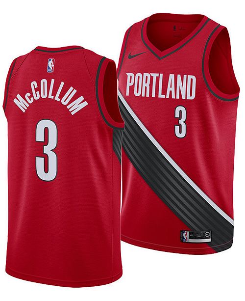 Nike Men S C J Mccollum Portland Trail Blazers Statement Swingman