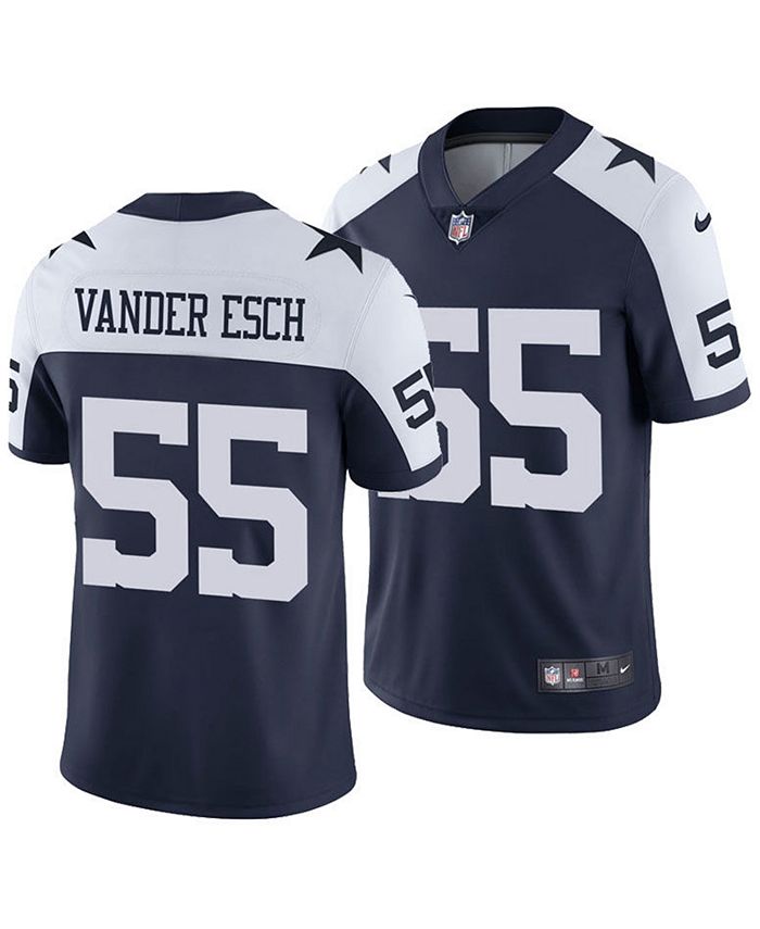 Nike Men's Leighton Vander Esch Dallas Cowboys Vapor Untouchable Limited Jersey - Navy/White
