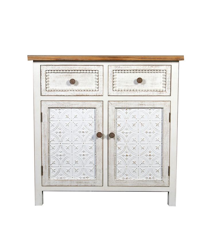 Luxen Home Wood And Metal Buffet Console & Reviews Furniture