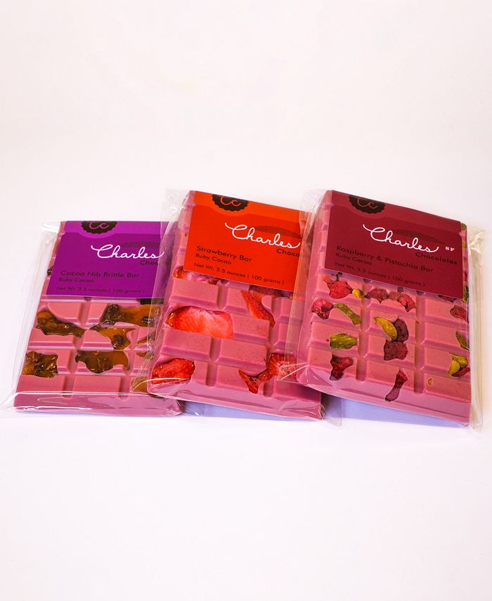 Charles Chocolates - Ruby Cacao Bar Collection
