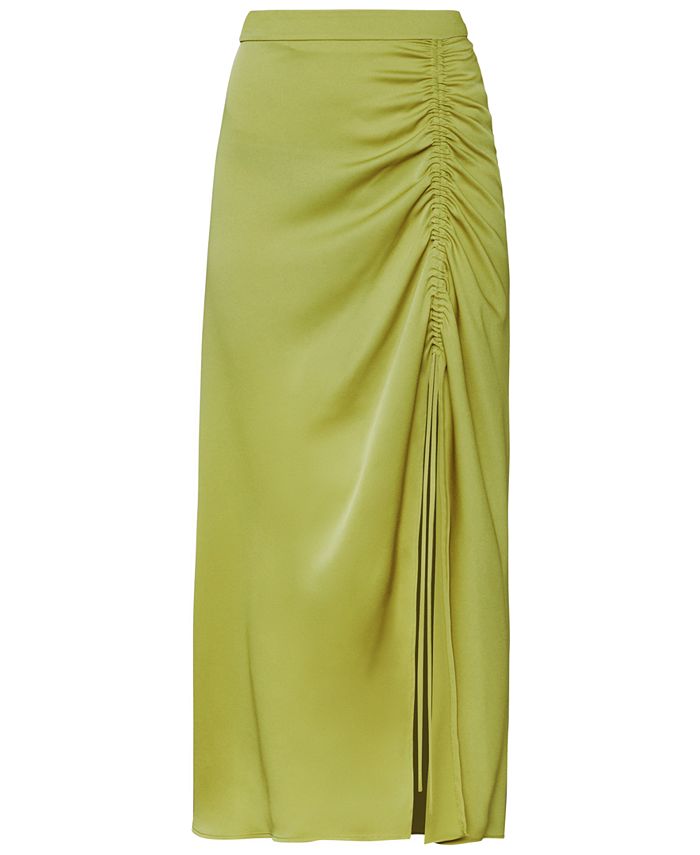Bcbg ruched cheap pencil skirt