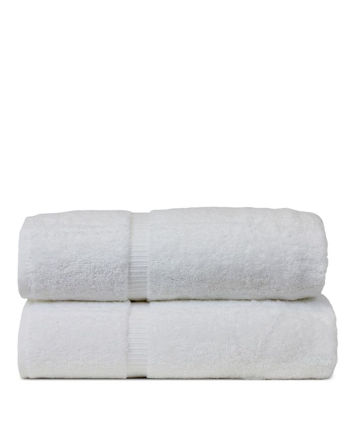 Exclusive 5 Star Hotel Turkish Cotton Navy Towel Set - (2 Bath Towels 2  Hand Towels)