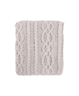 Happycare Textiles Knitted Luxury Chenille Throw, 51" x 67"