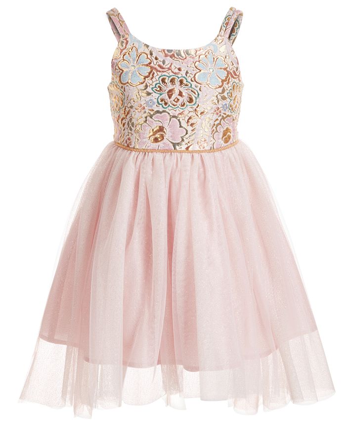 Pink and violet store little girl dresses