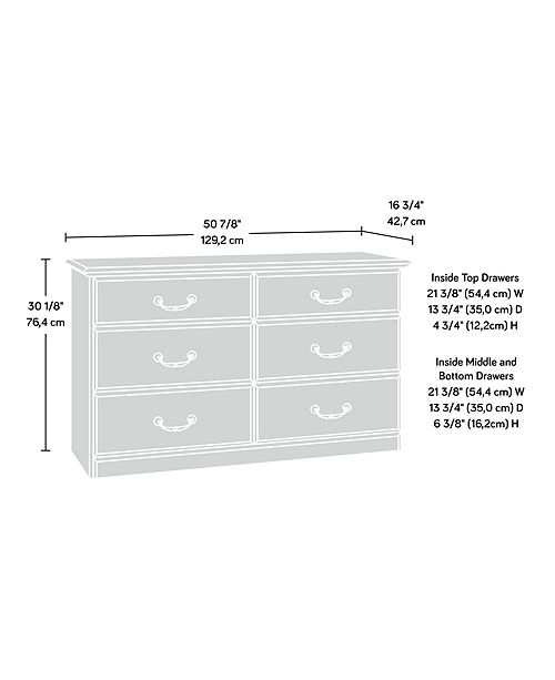 Sauder Orchard Hills Dresser Reviews Furniture Macy S