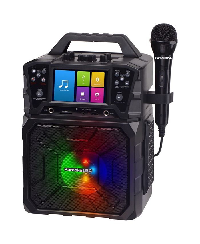 Karaoke Usa Sd520 Portable Mp3g Karaoke And Pa System Macys