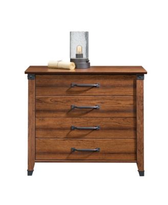 Carson Forge File Cabinet, Washington Cherry finish