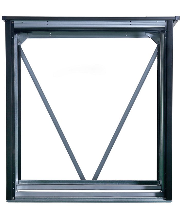 Arrow Steel Firewood Rack with Roof - Macy's