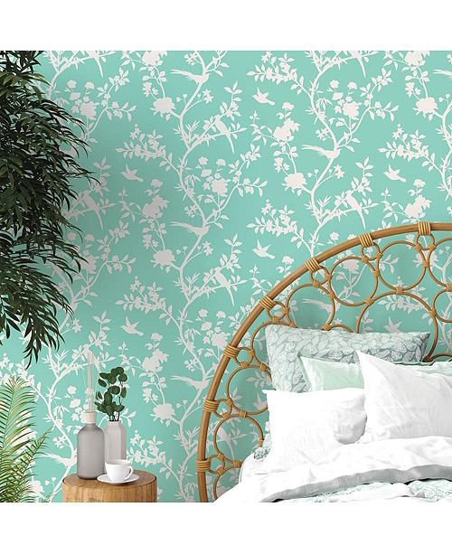 Tempaper Garden Affair Self Adhesive Wallpaper Reviews All Wall Decor Home Decor Macy S