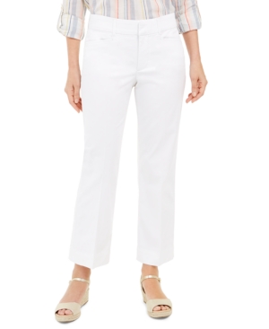 image of Charter Club Cropped Straight-Leg Pants, Created for Macy-s