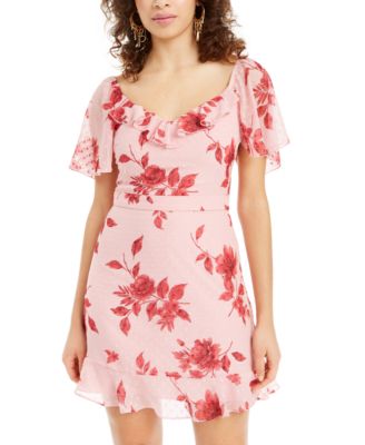 swiss dot flower girl dress