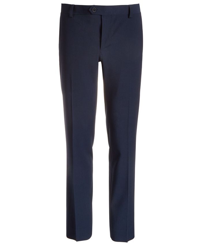 blue suit pants