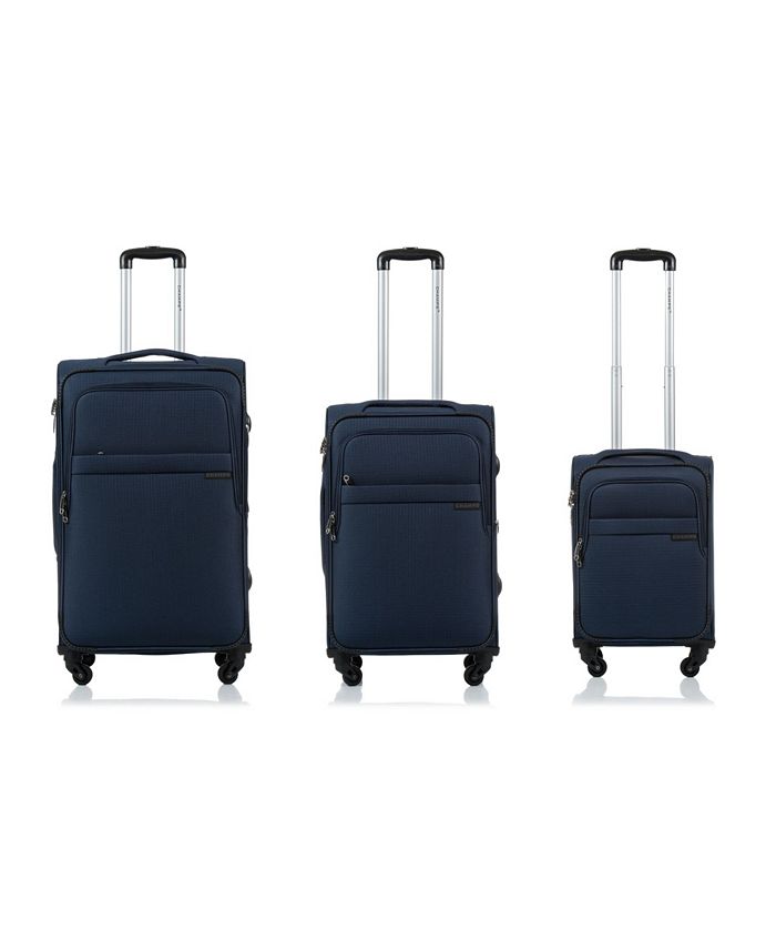 CHAMPS 3Pc. Brooklyn Softside Luggage Set Macy's