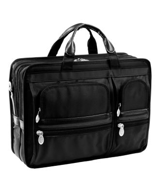 Hubbard, 15" Double Compartment Laptop Briefcase