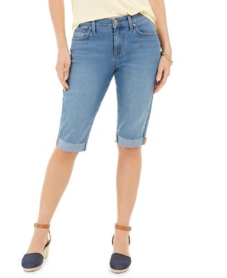 Style & Co Cuffed Skinny Skimmer Jeans, Created for Macy's - Macy's