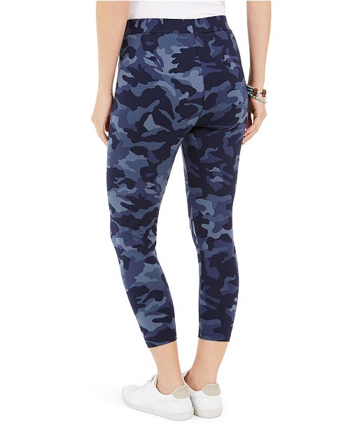 Style & Co Camouflage Capri Leggings, Created for Macy's & Reviews - Pants & Leggings - Women