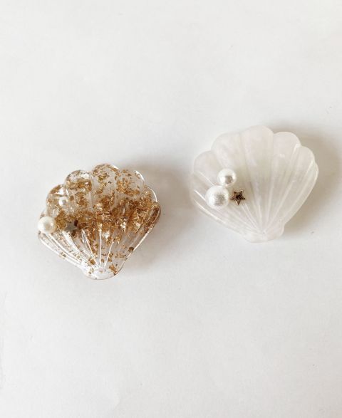 Женские аксессуары Soho Style Seashell Hair Clip Duo