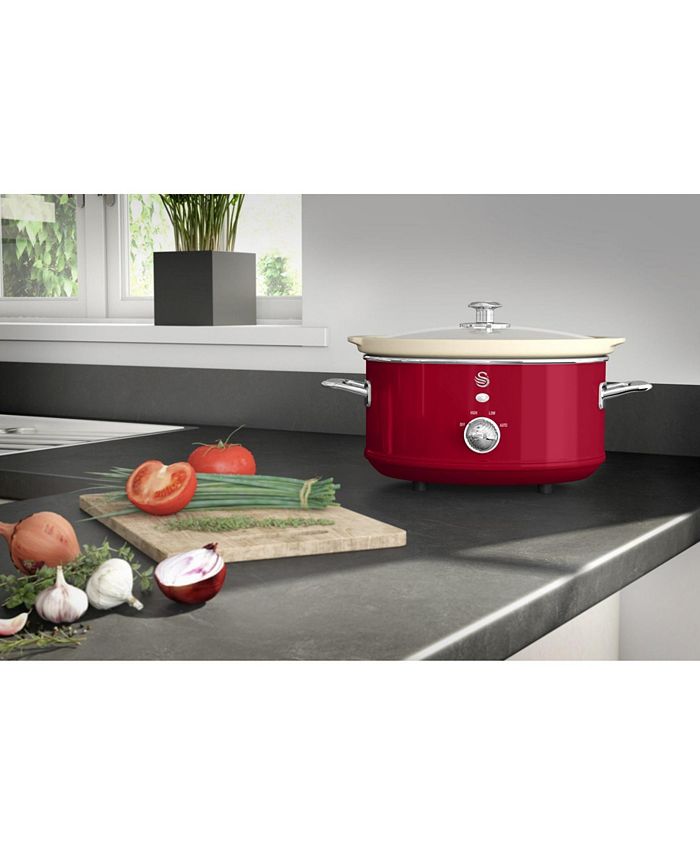 Swan Retro 3.5L Slow Cooker Macy's