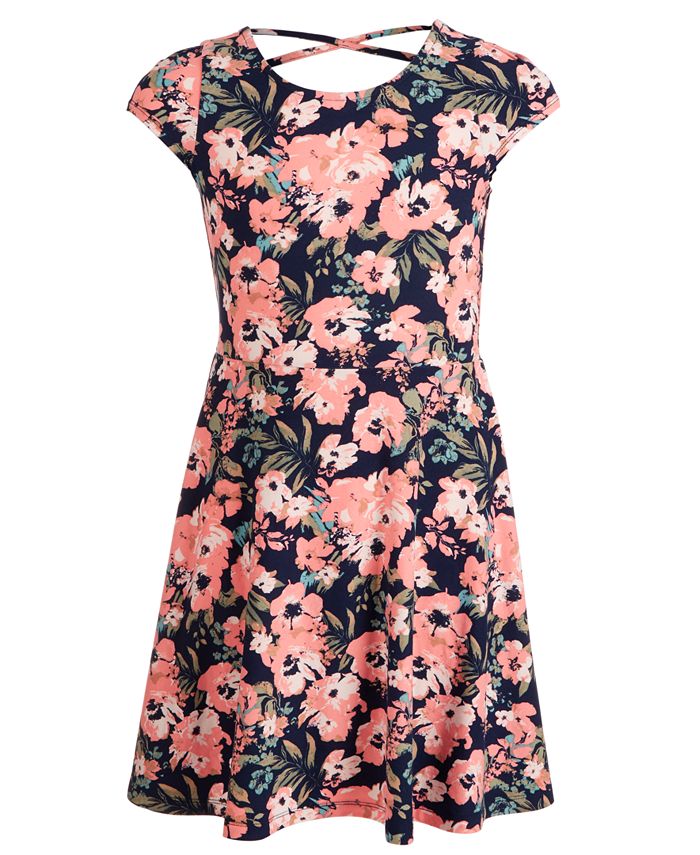 Epic Threads Big Girls Floral Dress, Created for Macy's - Macy's