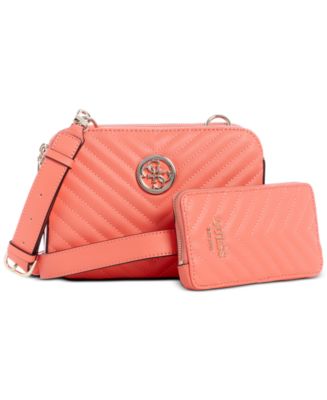 Guess Blakely Status Crossbody Bag w/ Detachable Pouch on sale