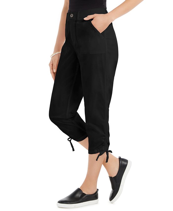 Style & Co Petite Utility Capri Pants, Created for Macy's & Reviews