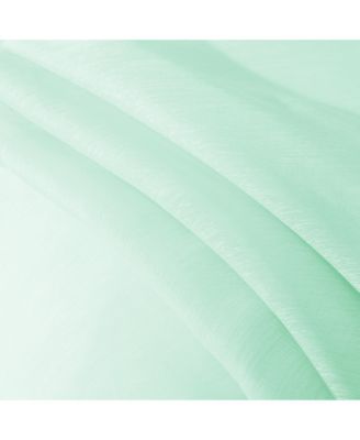 Malibu Linen Look Sheer Grommet Window Panel