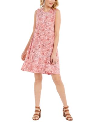 macys pink dresses