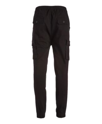 Men's Cotton Stretch Twill Cargo Joggers