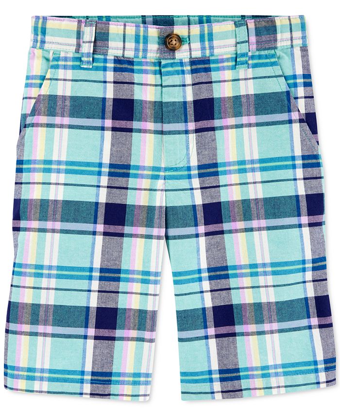 Boys flannel hotsell shorts