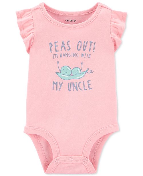 Carter S Baby Girls Peas Out Cotton Bodysuit Reviews All Baby