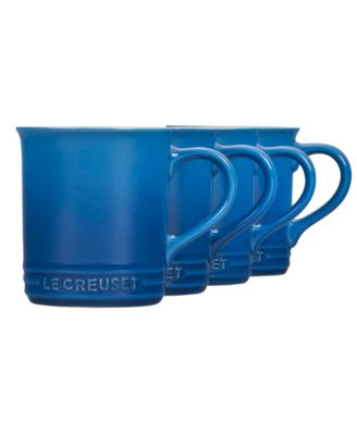 14 oz. Stoneware Set of Four Coffee Mugs