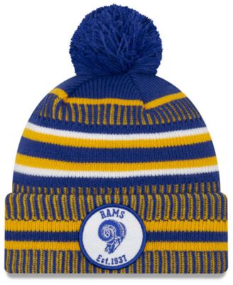 los angeles rams knit hat