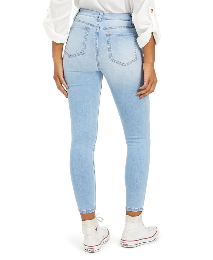Tinseltown Juniors' Ripped Skinny Jeans Macy's