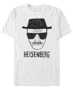 Fifth Sun Men's Heisenberg Head Shot Sketch Short Sleeve T- shirt