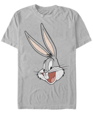 Fifth Sun Looney Tunes Men's Bugs Bunny Big Face Short Sleeve T-Shirt ...