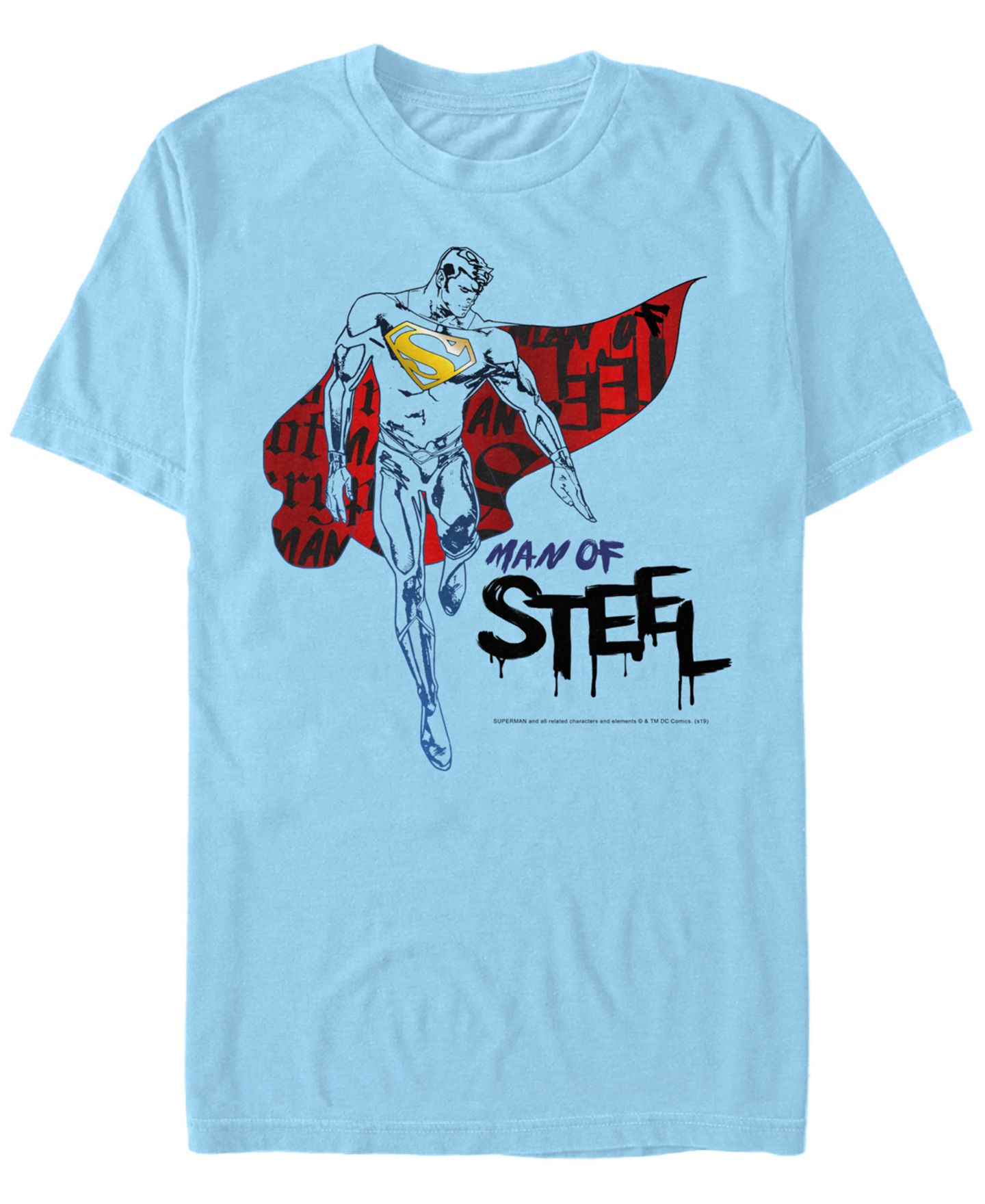 Мужская футболка Fifth Sun DC Superman Man of Steel Short Sleeve — фото 1