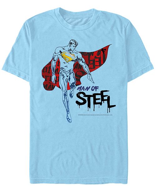 Fifth Sun Dc Men S Superman Man Of Steel Short Sleeve T Shirt
