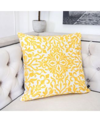 Victoria Cotton Decorative Pillow, 20" x 20"