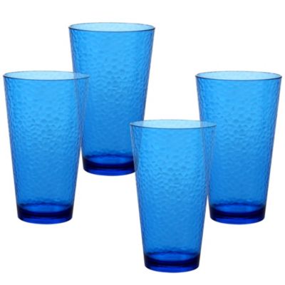 Certified International - Acrylic Ice Tea, Set of 4